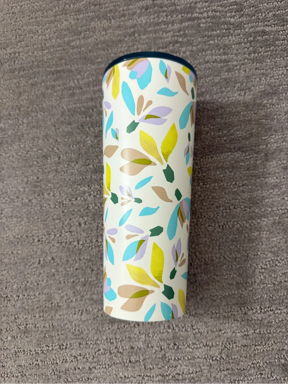 Starbucks Winter Floral Stainless Steel Venti 24oz Tumbler